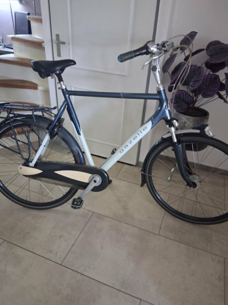 gazelle montreaux hoge fiets framemaat 63 cm, Fietsen en Brommers, Fietsen | Heren | Herenfietsen, Ophalen, Versnellingen, Zo goed als nieuw
