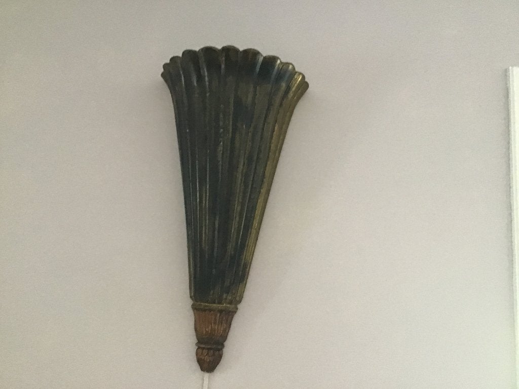 Muur lamp, Gebruikt, Bruin, Ophalen of Verzenden, Overige merken