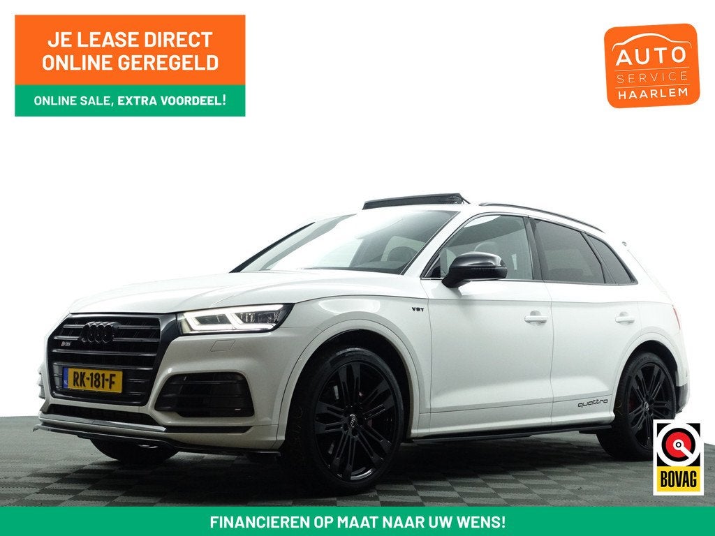 Audi Q5 3.0 TFSI SQ5 Quattro Competition Aut- Panoramadak, S, Auto's, Audi, Automaat, Gebruikt, 2995 cc, Wit