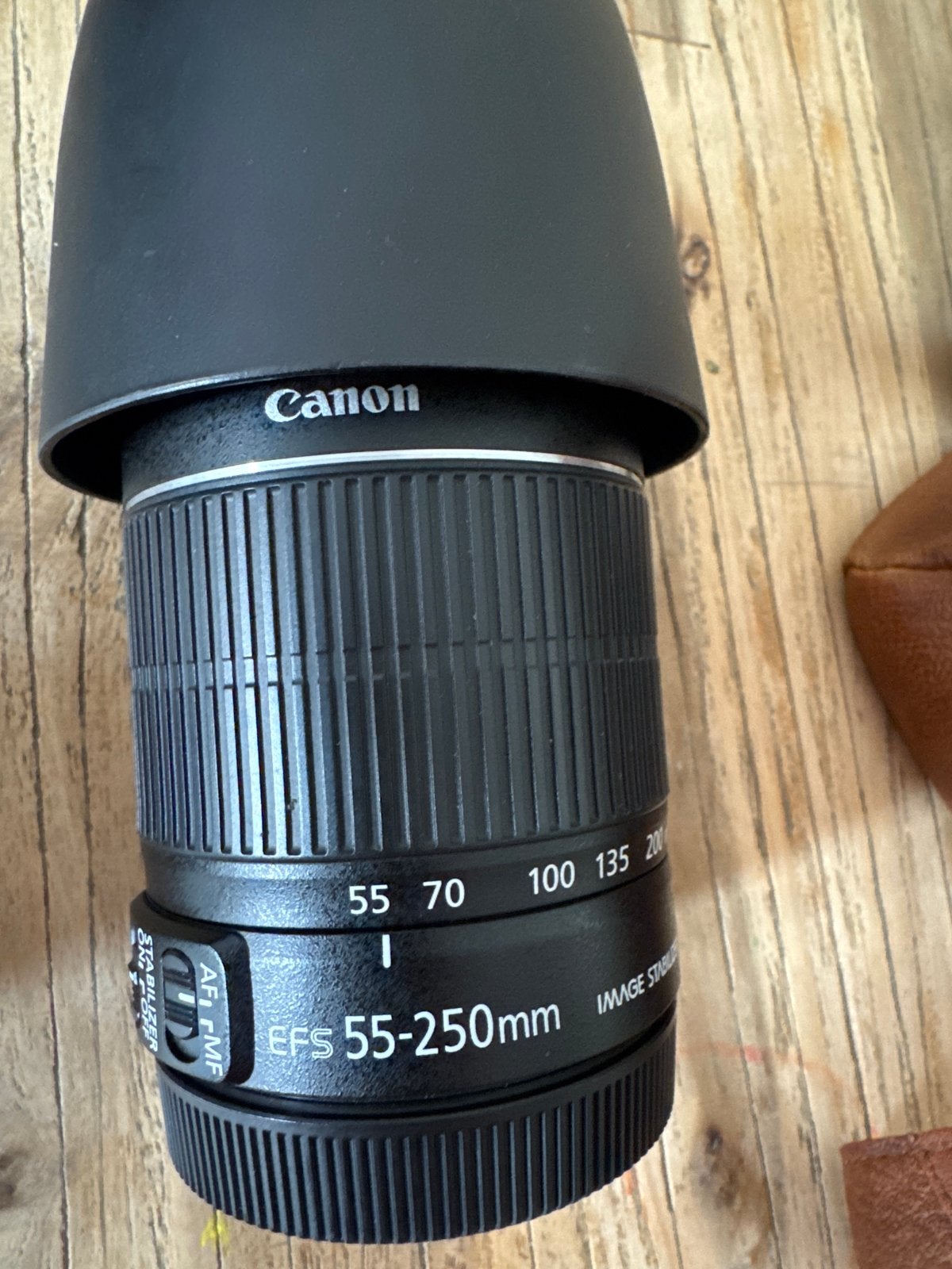 Canon EF-S 55-250mm f/4-5.6 IS STM Telelens, Ophalen of Verzenden, Gebruikt, Telelens, Zoom