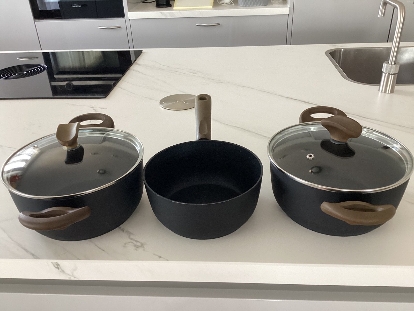 Pannen, Huis en Inrichting, Keuken | Potten en Pannen, Ophalen, Zo goed als nieuw, GreenPan, Kookpan