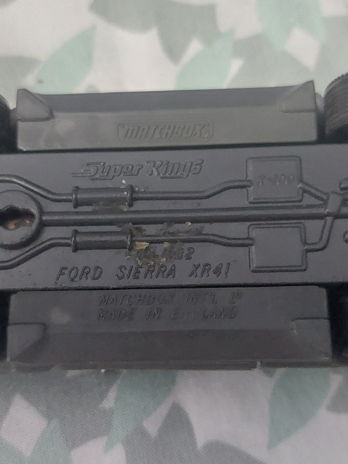 Matchbox Super Kings Ford Sierra XR4i - Zilver, Overige merken, Gebruikt, Auto, 1:32 tot 1:50
