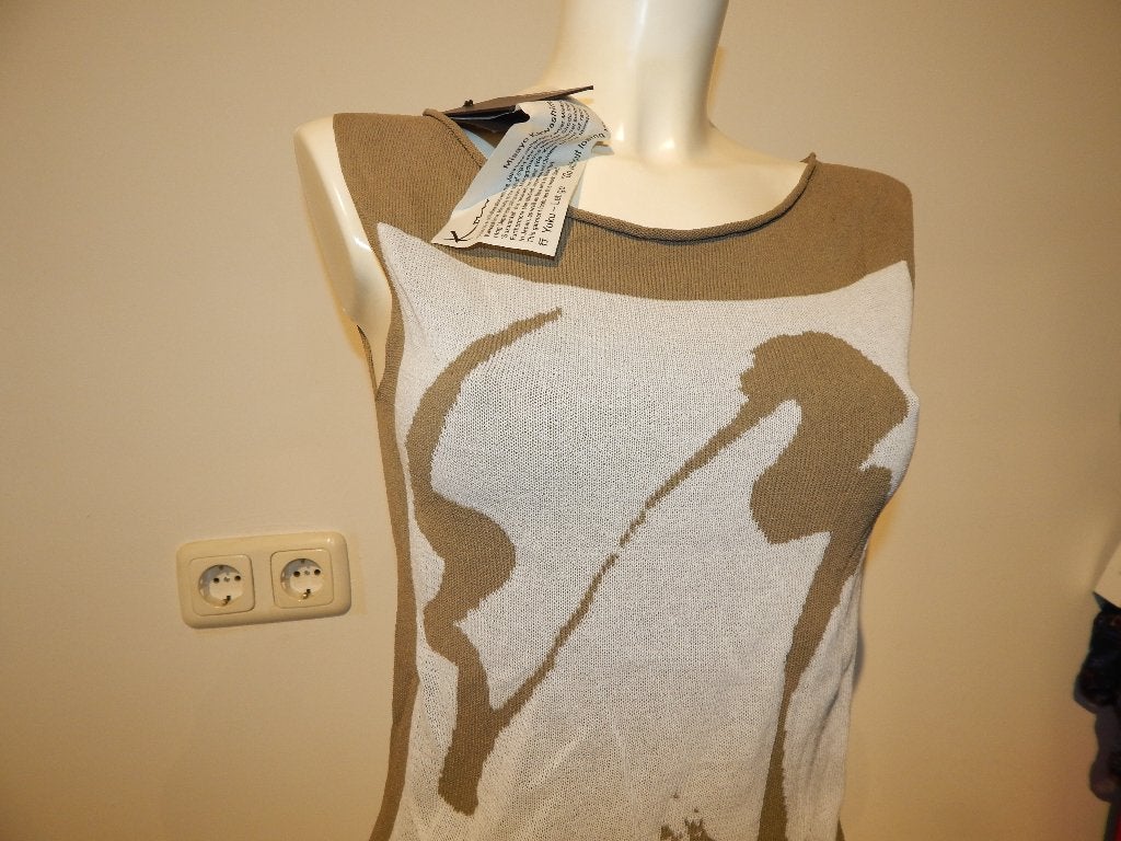 Annette Gortz stretch top breisel natuurlijke tint Nieuw mtS, Kleding | Dames, Tops, Annette Gortz, Meerkleurig, Nieuw, Ophalen of Verzenden