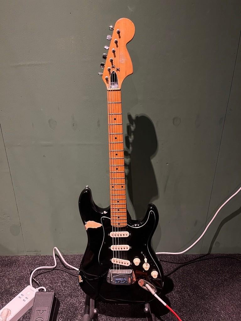 Honto stratocaster 1980s, Ophalen of Verzenden, Gebruikt, Solid body, Overige merken