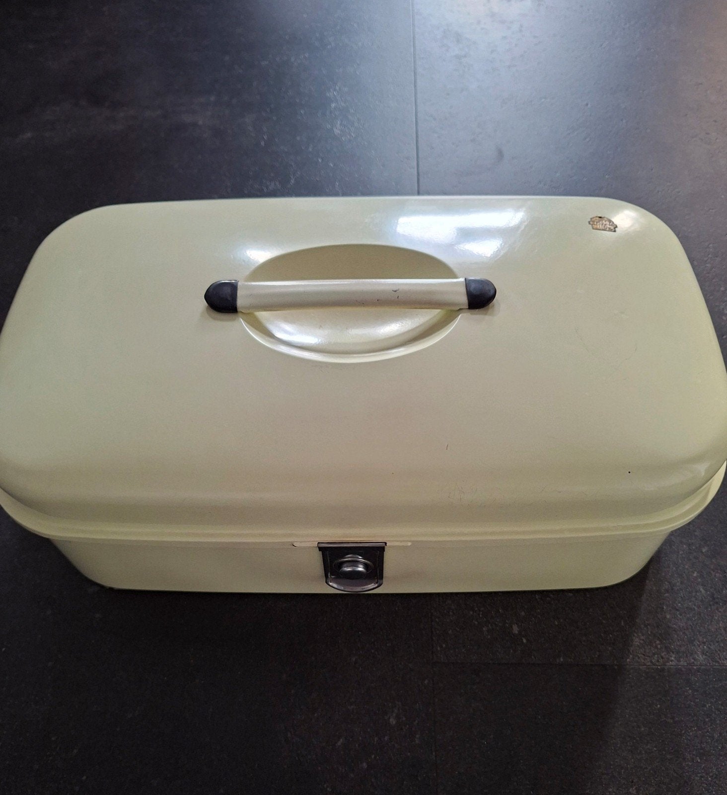 Brabantia Broodtrommel groot formaat - Crème, Ophalen