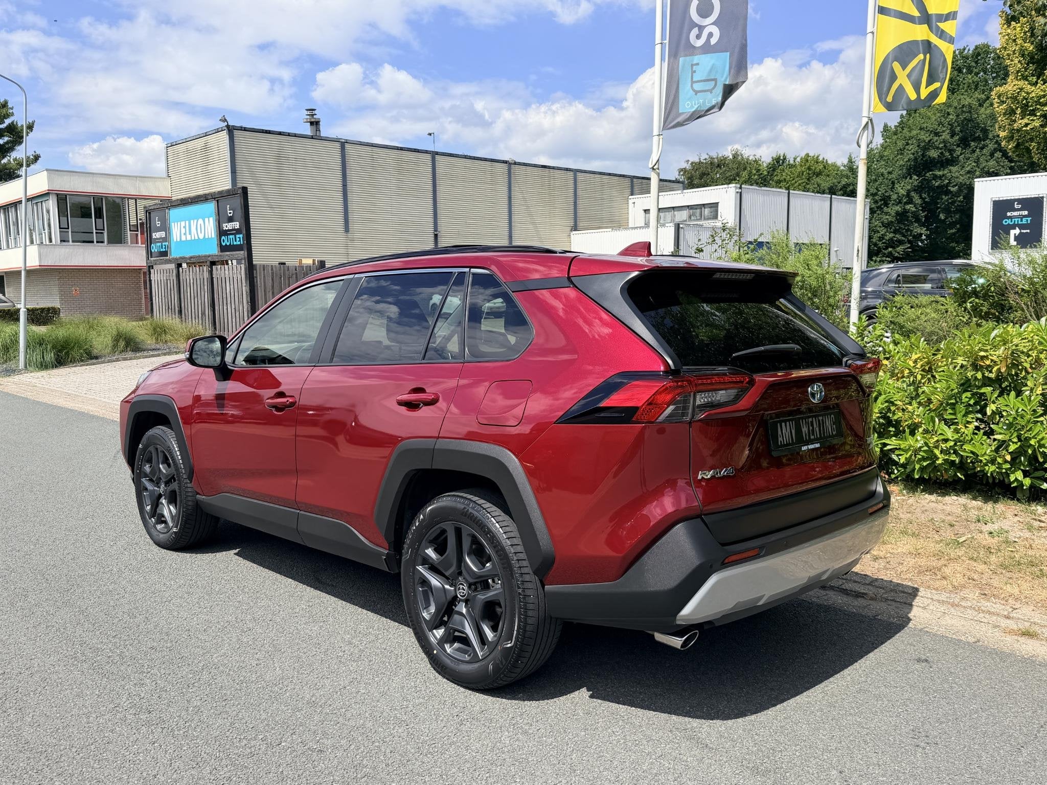 Toyota RAV4 2.5 Hybrid AWD 222PK ADVENTURE•Pano•Leder, Auto's, Toyota, Automaat, Gebruikt, Euro 6, 4 cilinders