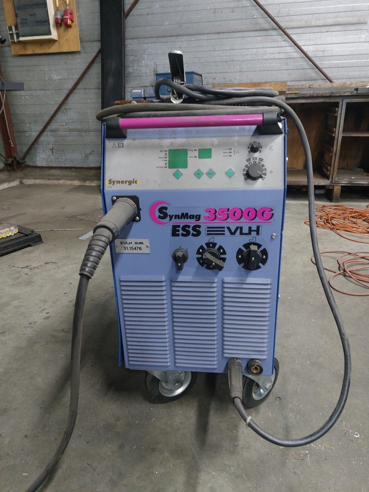 ESS SynMag 3500G 380V Lasapparaat voor Staal, RVS, Alu, Ophalen of Verzenden, Zo goed als nieuw, 250 ampère of meer, Overige typen