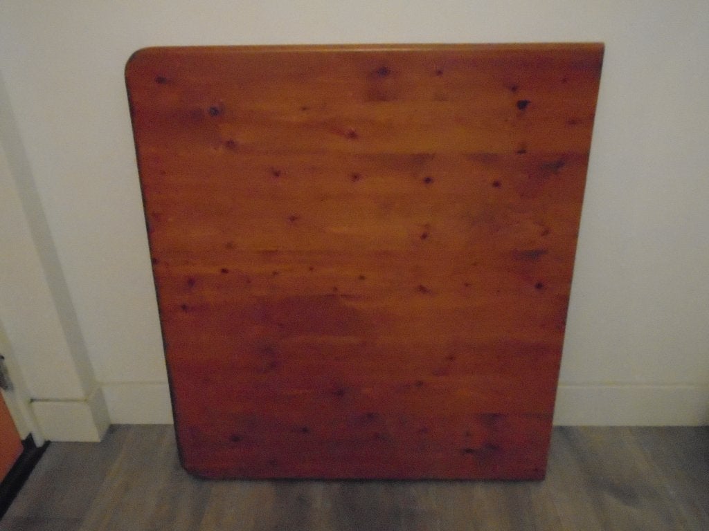 Massief Grenen ½ Tafelblad 79x87cm - uitstekende staat, Ophalen, 50 tot 100 cm, Vierkant, 50 tot 100 cm