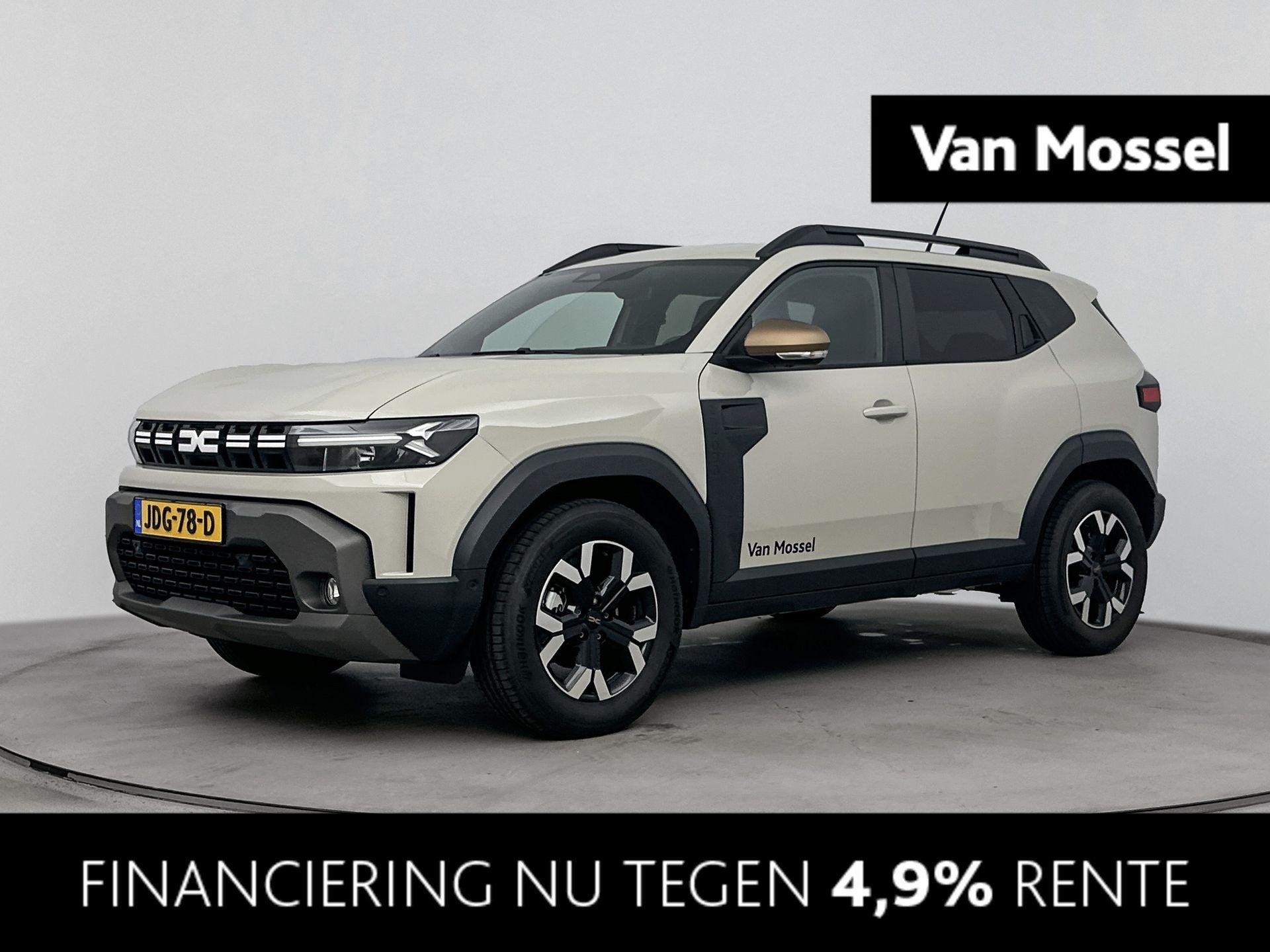Dacia Duster 1.6 Hybrid Extreme 140PK | Automaat | Navigatie, Auto's, 4 cilinders, Parkeersensor, Origineel Nederlands, Bedrijf