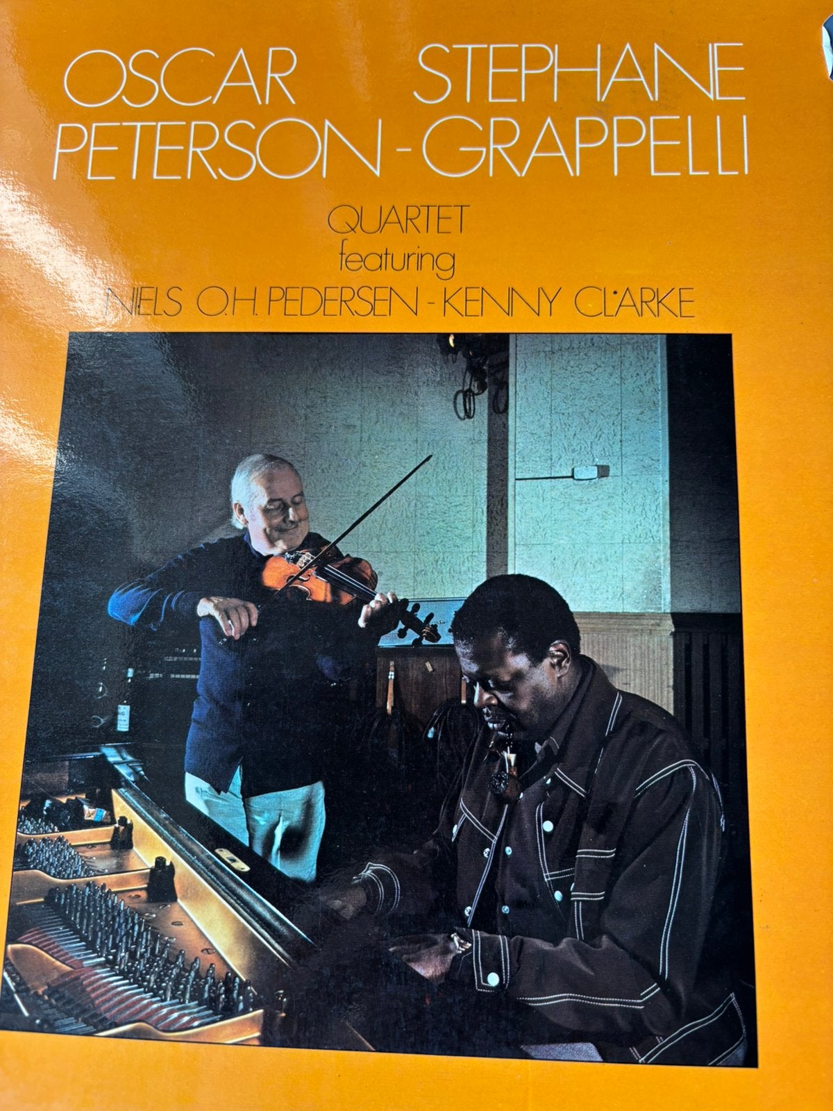 Oscar Peterson - Stephane Grappelli - lp, Cd's en Dvd's, Vinyl | Jazz en Blues, Ophalen of Verzenden, Gebruikt, Jazz, LP