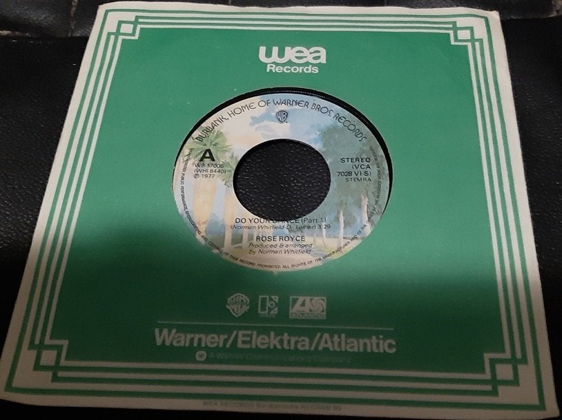 Rose Royce ‎– Do Your Dance (Part 1), Gebruikt, Verzenden, 7 inch, Beschermende buitenhoes