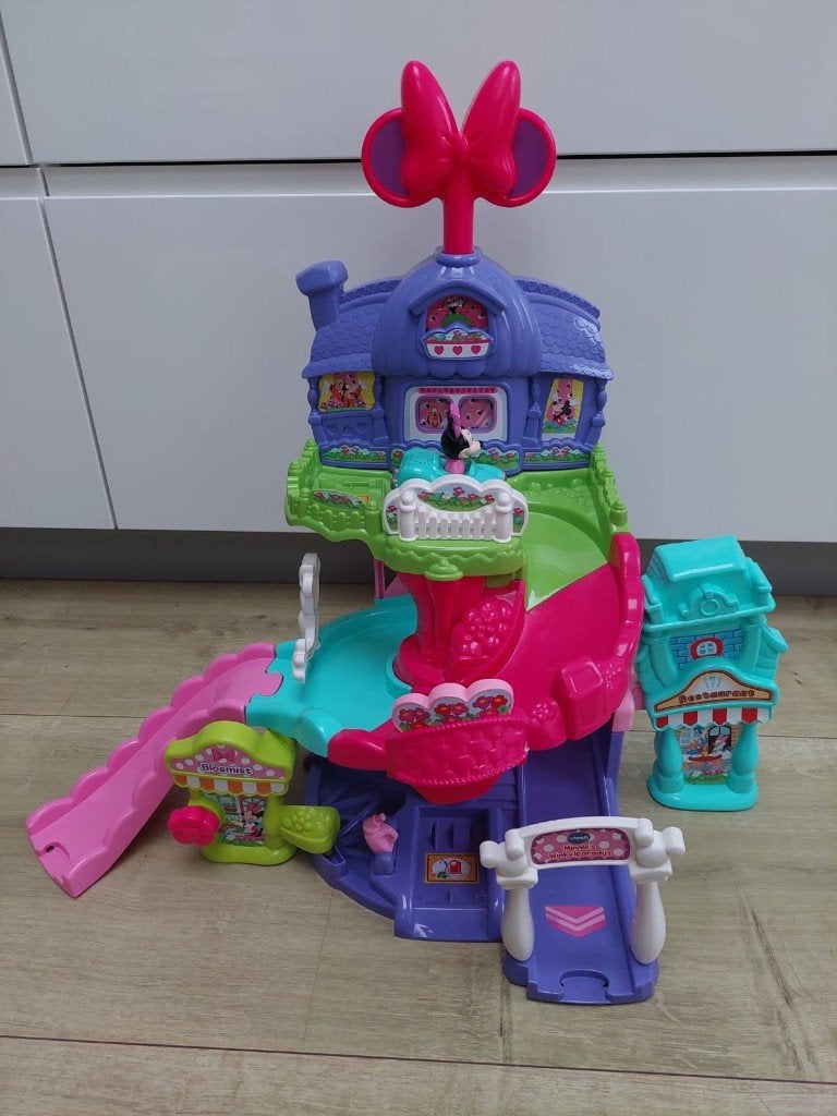V-tech Toet Toet baan met Minnie Mouse, Kinderen en Baby's, Ophalen, Gebruikt, 2 tot 4 jaar