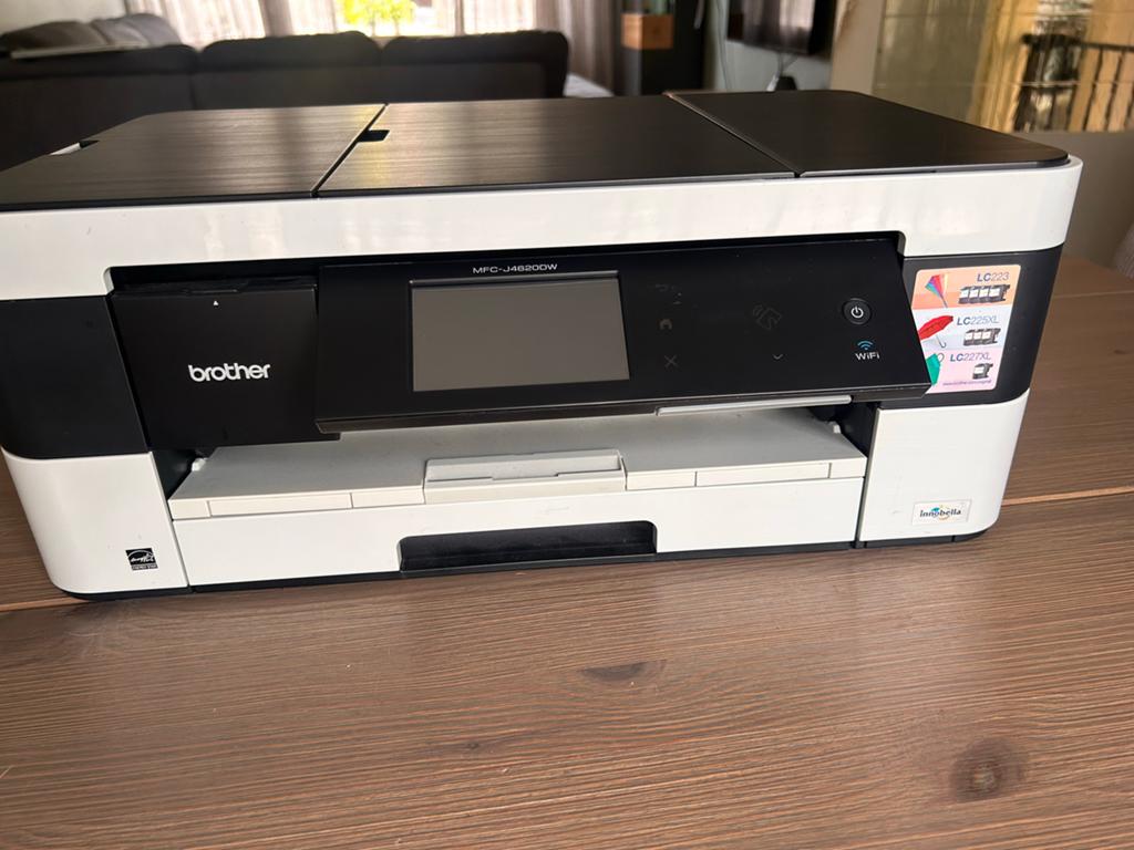 Brother printer, Computers en Software, Printers, Scannen, Draadloos, Ophalen of Verzenden