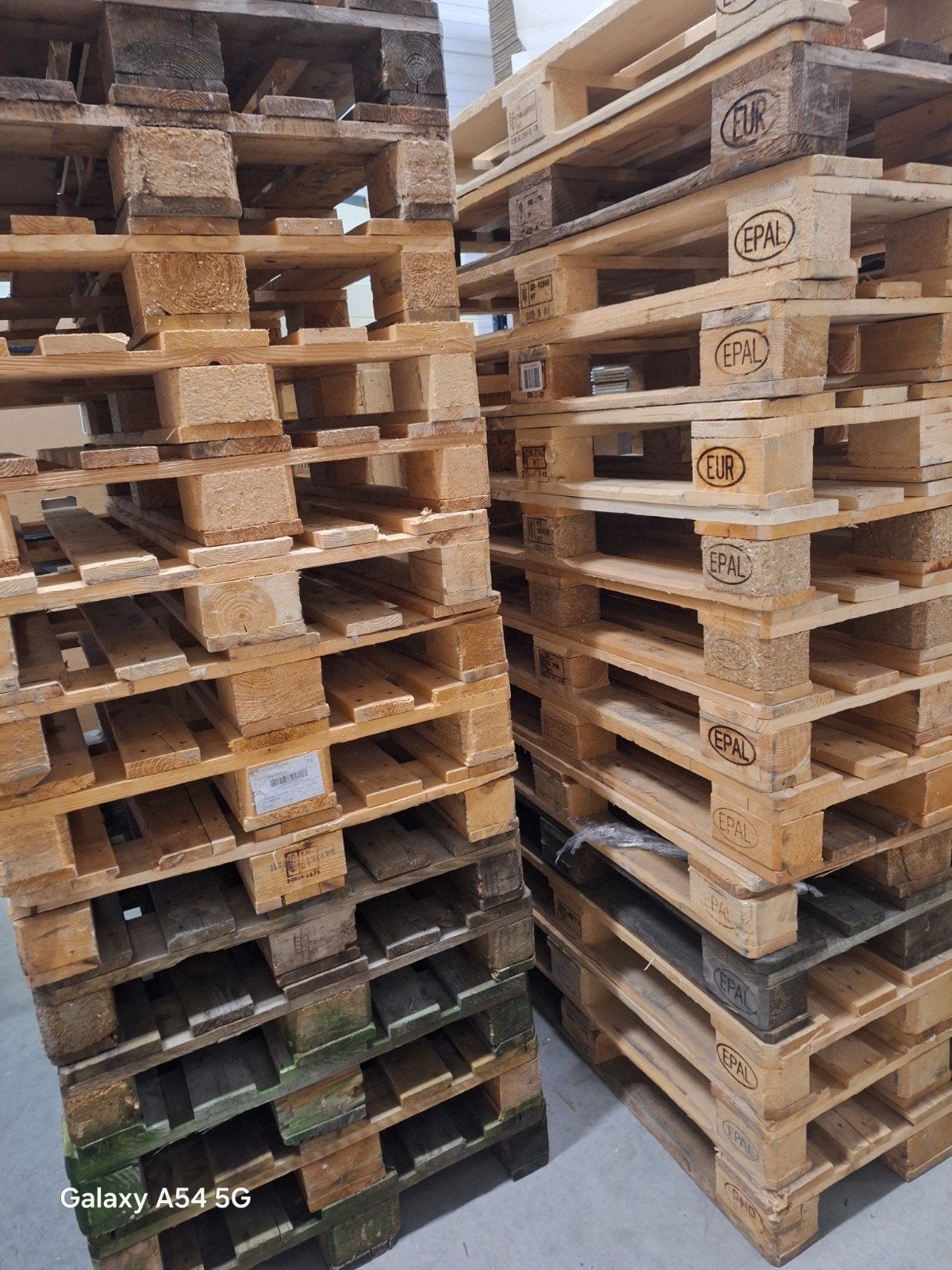 Gebruikte euro pallets te koop, Ophalen of Verzenden, Nieuw