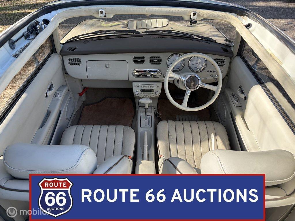 Nissan Figaro | 1991 | Route 66 Auctions, Overige carrosserieën, Zwart, Bedrijf, Handgeschakeld