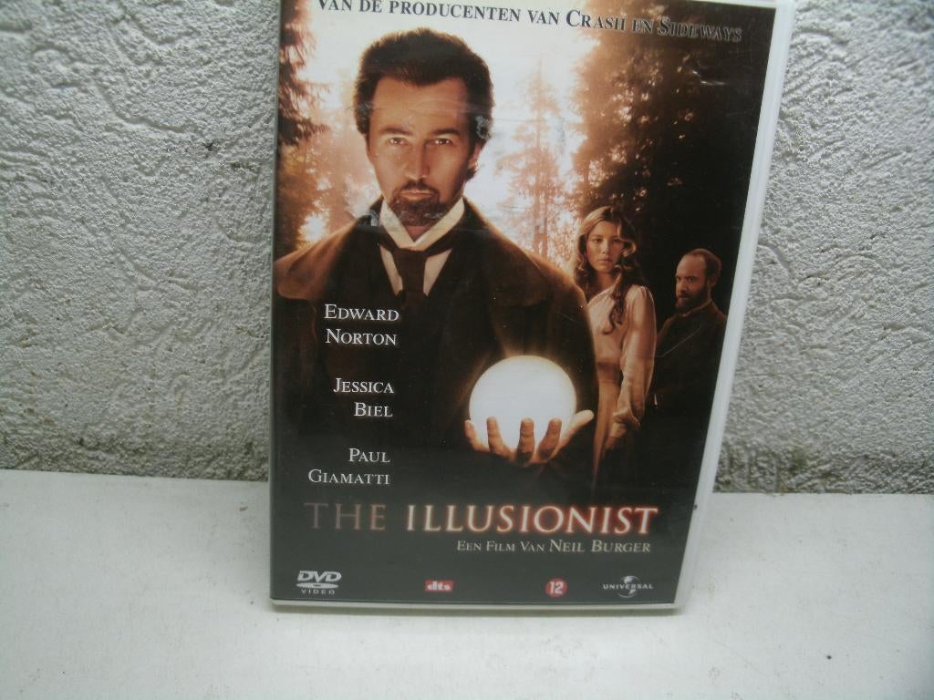 dvd 291b the illusionist, Cd's en Dvd's, Ophalen of Verzenden, Zo goed als nieuw
