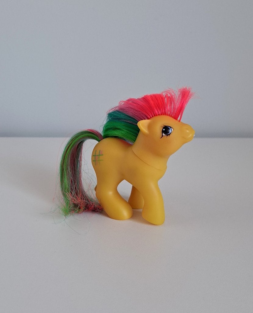 My Little Pony - Baby Tic Tac Toe - G1 Hasbro 1987, Ophalen of Verzenden, Gebruikt