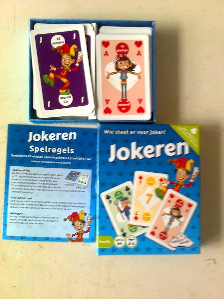 doosje pestenkaarten compl_ g, Ophalen of Verzenden, Joker(s)