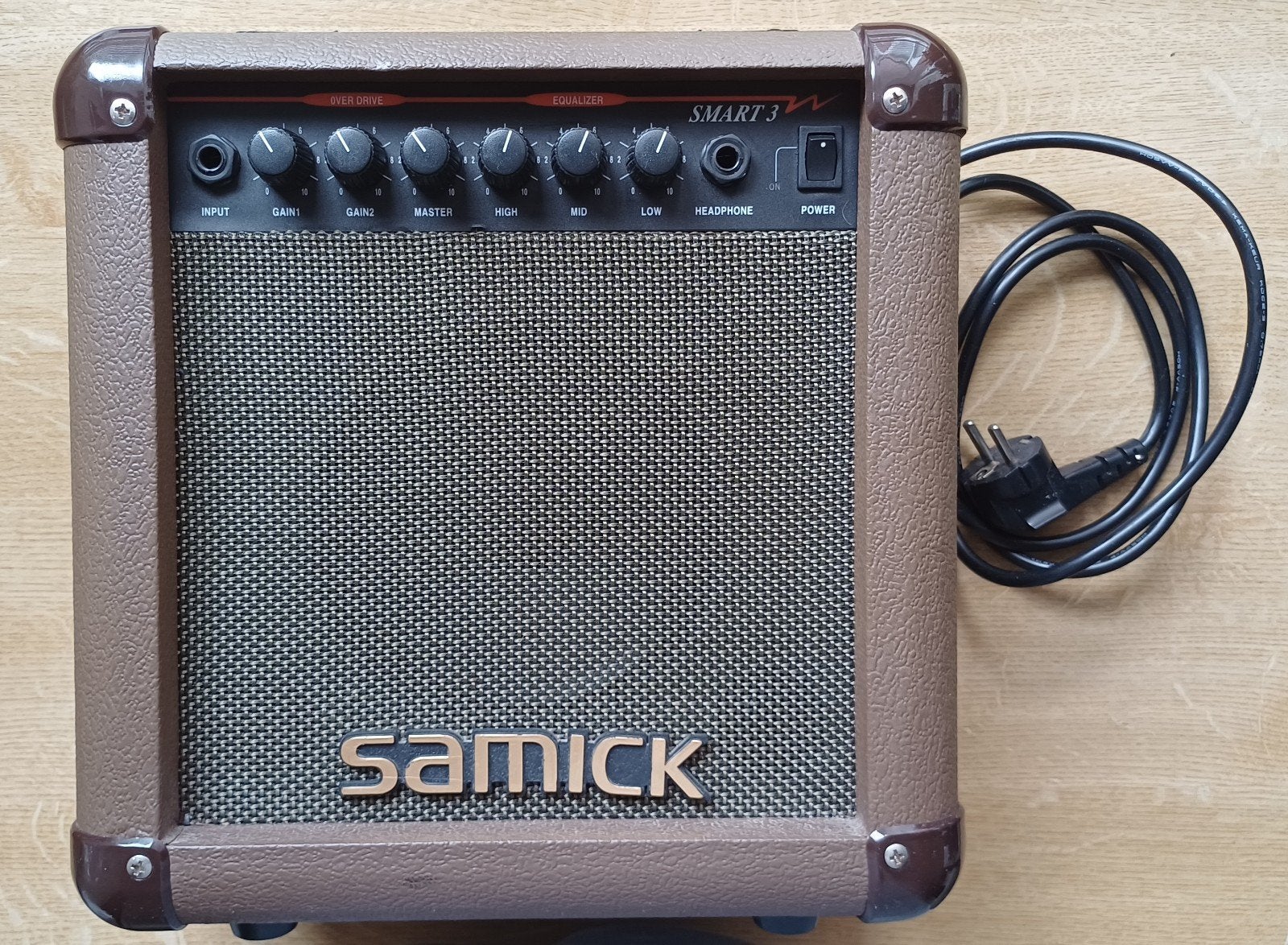 SAMICK Retro/Vintage look - Gitaar versterker combo, Ophalen of Verzenden, Zo goed als nieuw, Minder dan 50 watt
