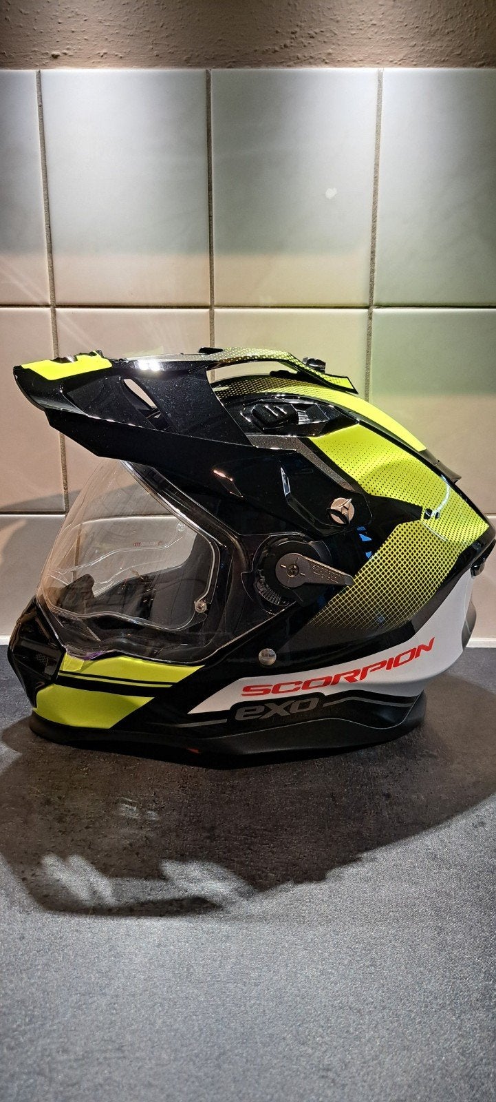 Scorpion exo adf-9000 air  maat M, Motoren, M, Overige typen, Tweedehands, Ophalen