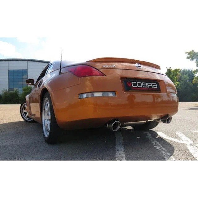 Cobra sport RVS 3 inch uitlaatsysteem uitlaat - Nissan 350z, Ophalen of Verzenden
