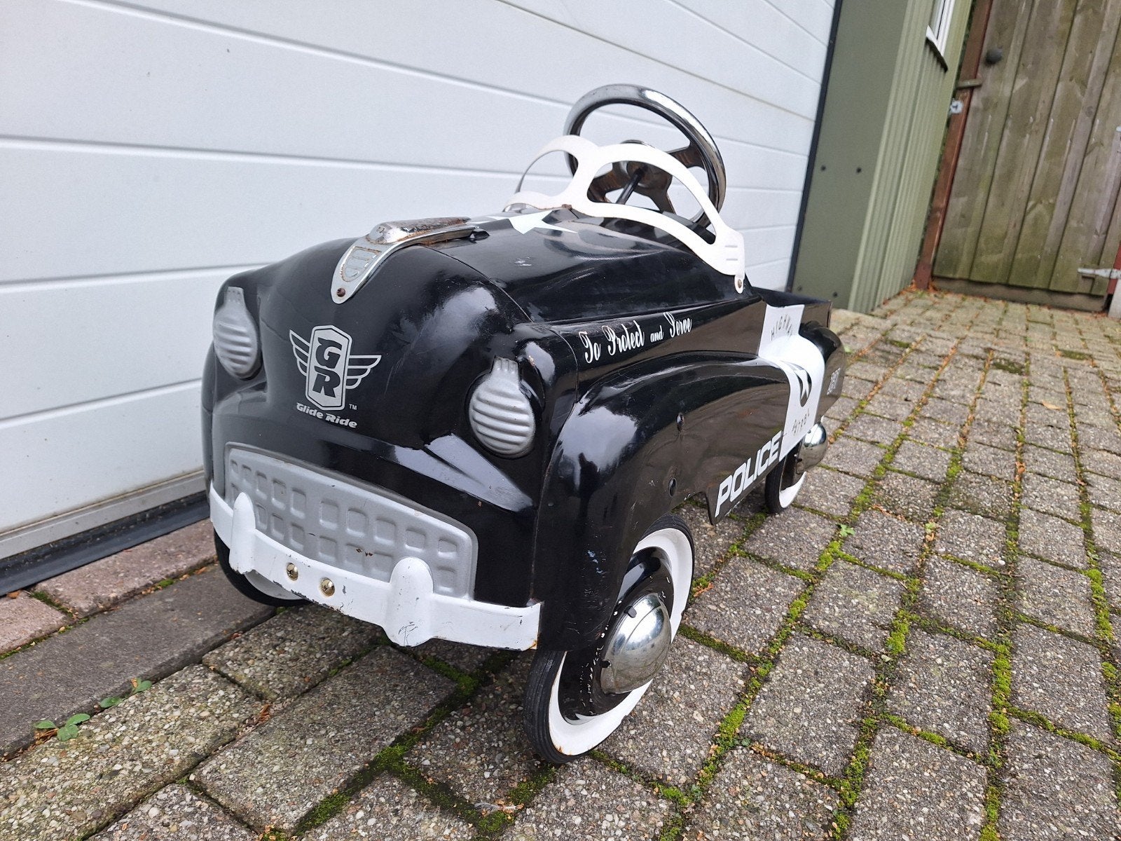oude police trapauto, Ophalen of Verzenden
