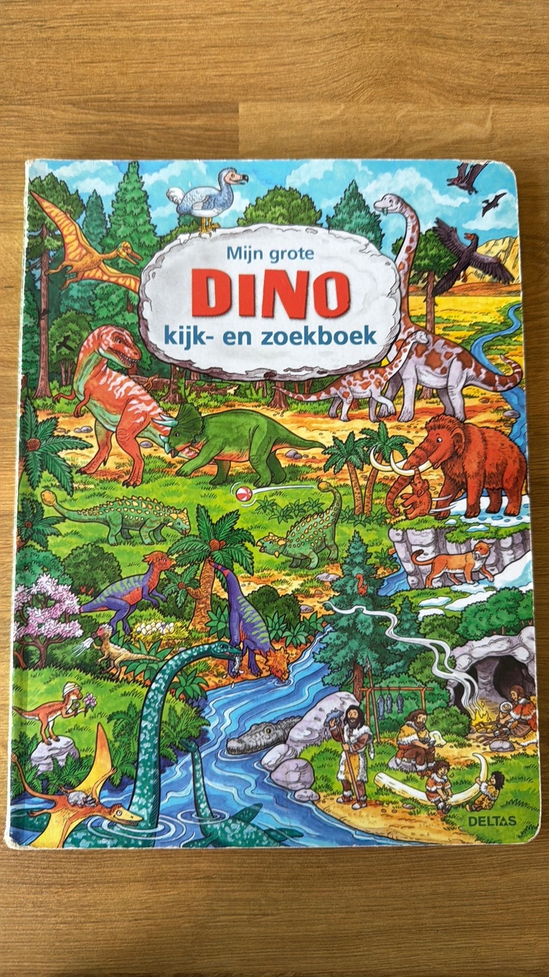 Mijn grote Dino kijk en zoekboek, Gelezen, Non-fictie, Ophalen of Verzenden, 4 jaar