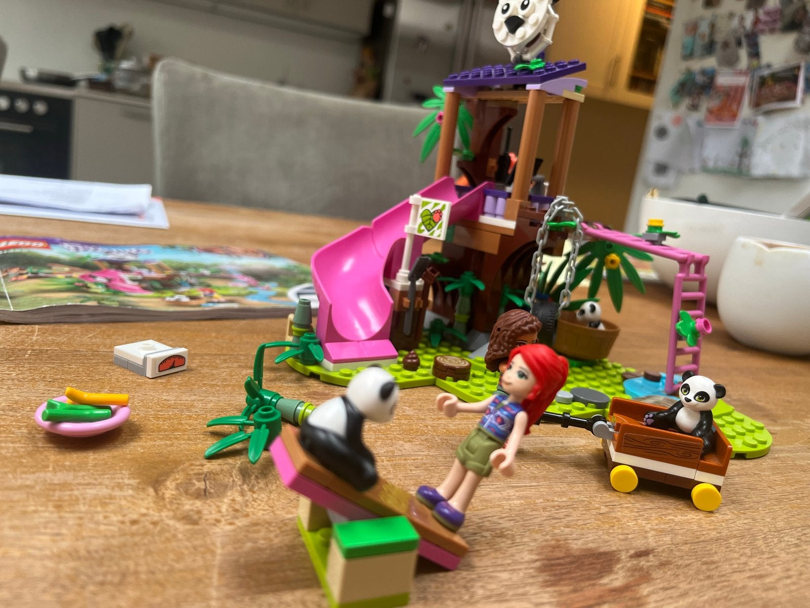 Lego Friends Panda Boomhut 41422, Lego, Friends, Ophalen of Verzenden, Zo goed als nieuw