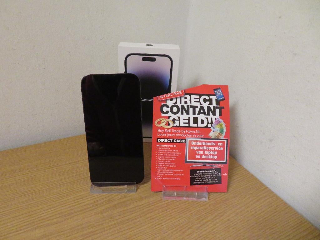 Apple iPhone 14 Pro 128GB | Pawn Eindhoven, Telecommunicatie, Mobiele telefoons | Apple iPhone, Gebruikt, 128 GB, Zonder abonnement