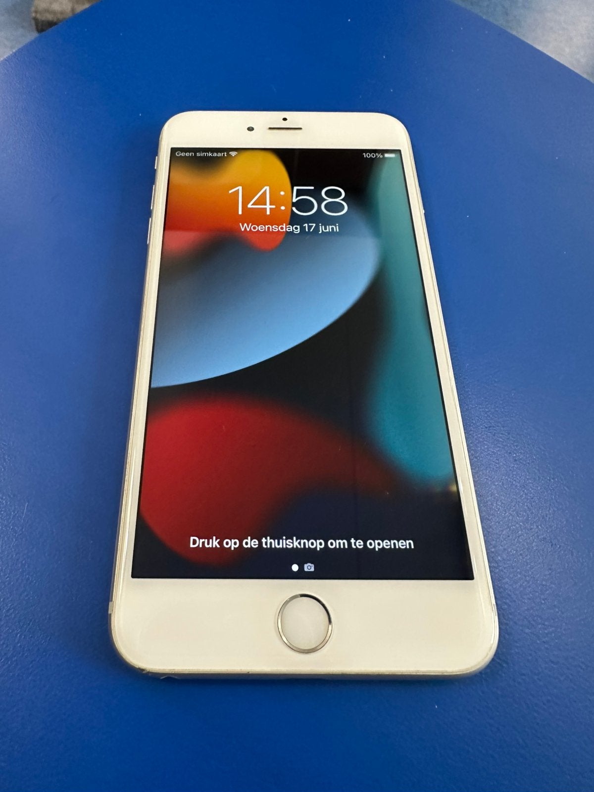 iPhone 6s Plus 64GB, Gebruikt, 86 %, Wit, Ophalen of Verzenden