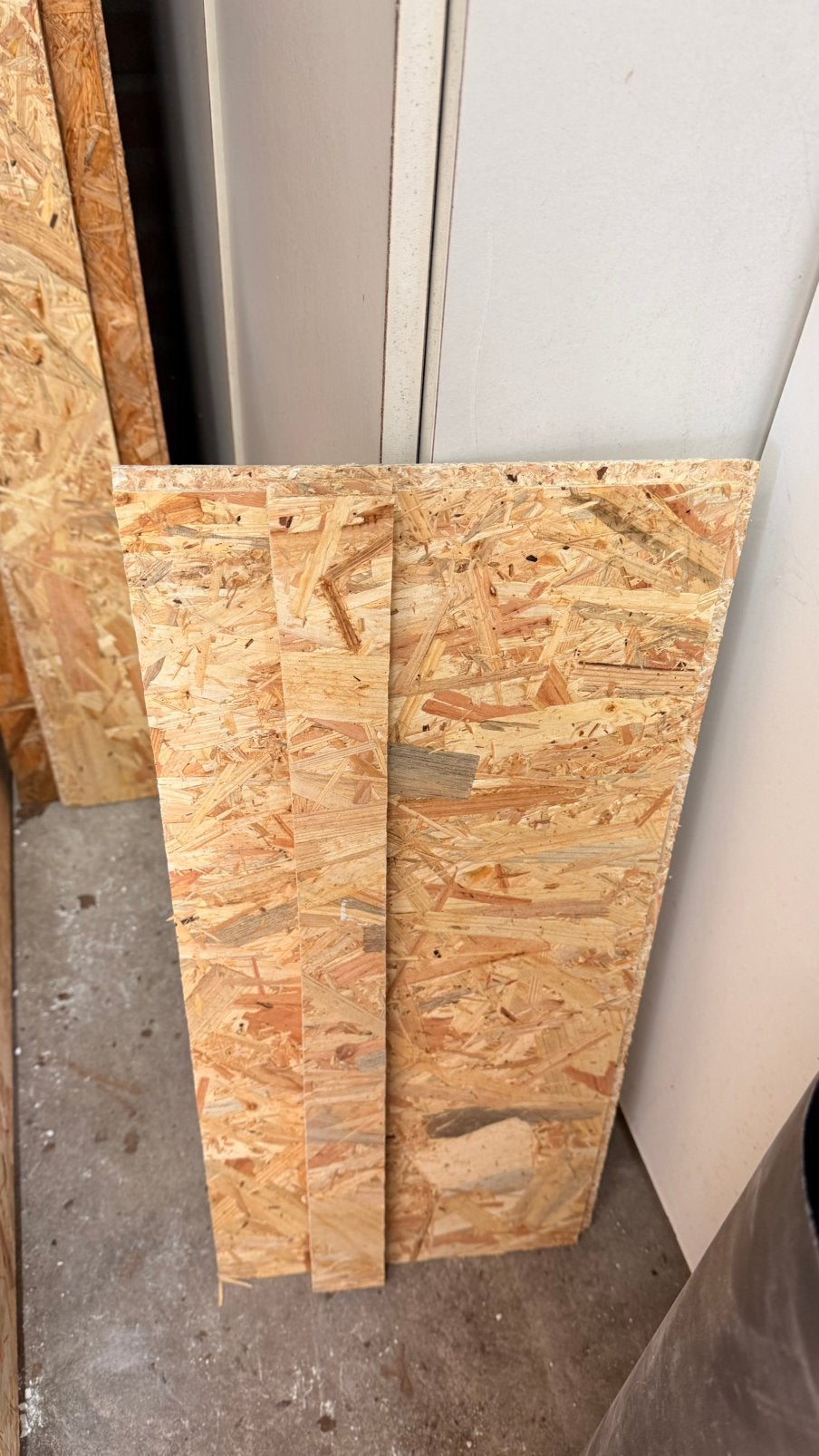 OSB-III constructieplaten restplaten, Doe-het-zelf en Verbouw, Ophalen, Zo goed als nieuw, Hout, Minder dan 20 mm