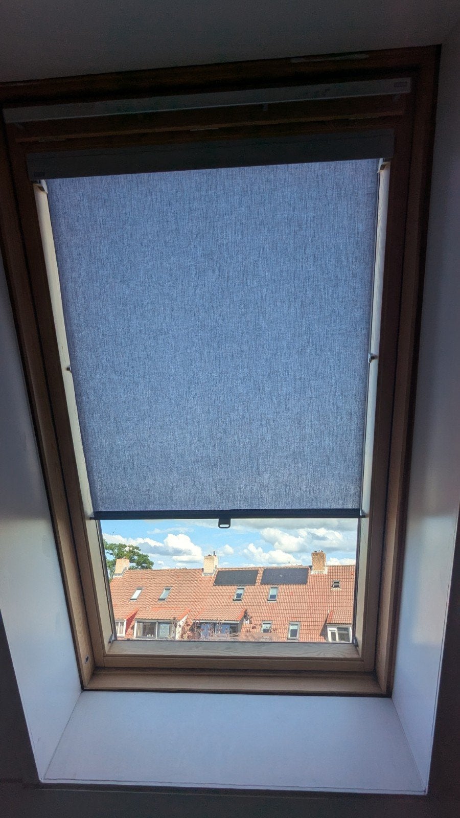 Velux rolgordijn GGL P10 3059 - Blauw, Rolgordijn, Ophalen of Verzenden, Rolgordijn, Verduisterend