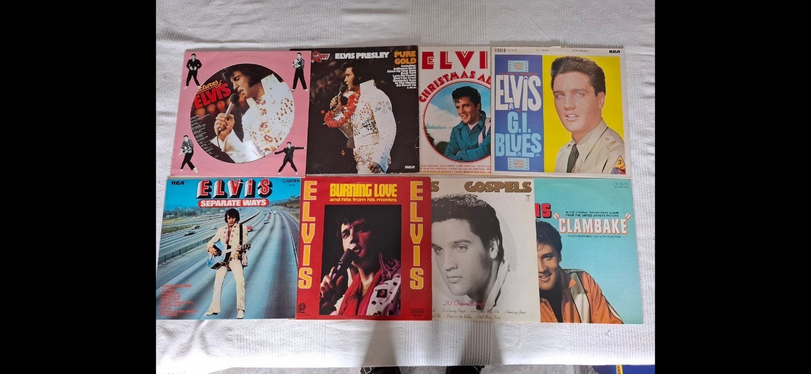 Elvis Presley  -  Lp's in prima staat .LP's ook los te koop., LP, Originele persing, Gebruikt, Ophalen of Verzenden