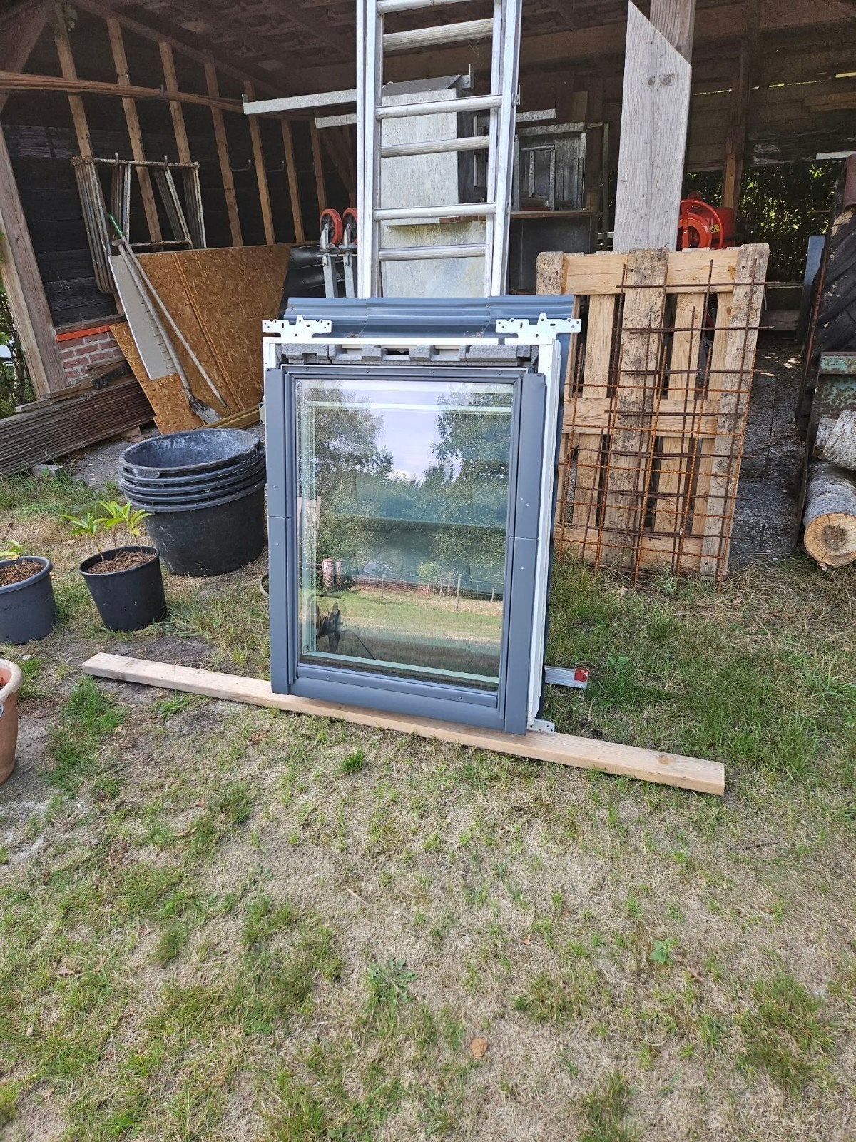 Velux Dakraam GGL MK04 79x98 cm, Doe-het-zelf en Verbouw, Ophalen, Gebruikt, Minder dan 80 cm, 80 tot 120 cm