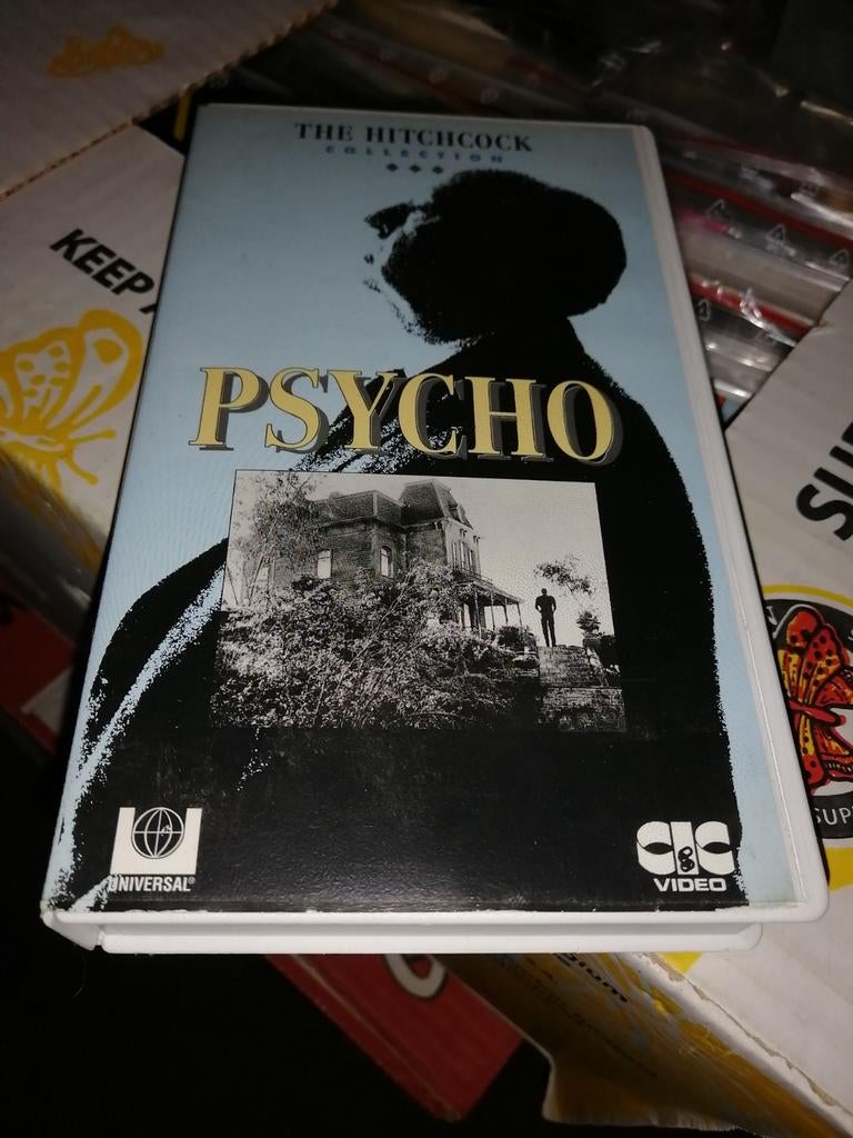 VHS - Psycho, Alle leeftijden, Ophalen of Verzenden, Zo goed als nieuw