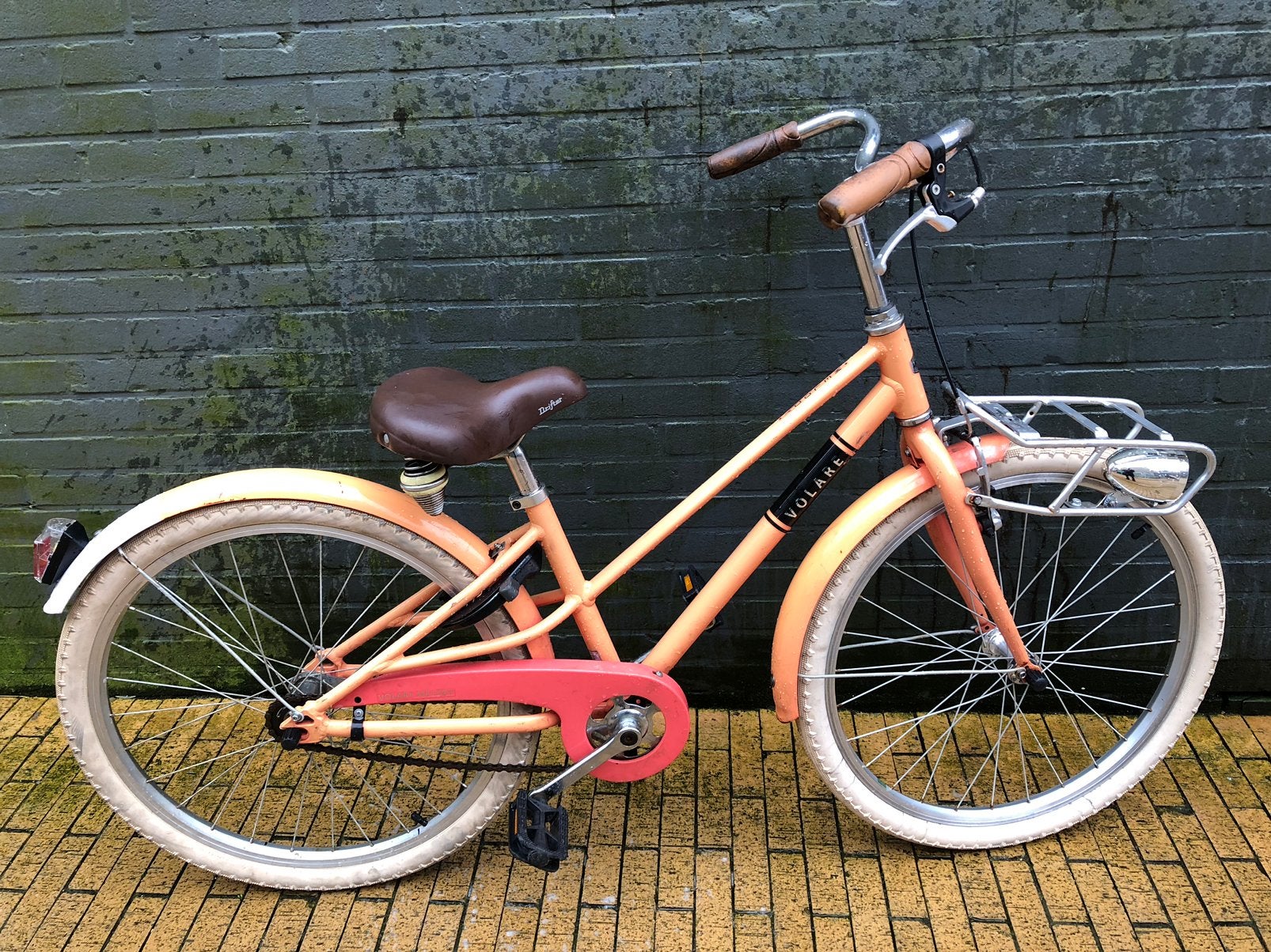 2x meisjefiets 24 inch Batavus Diva + Volare, Ophalen, Gebruikt, 24 inch, Handrem