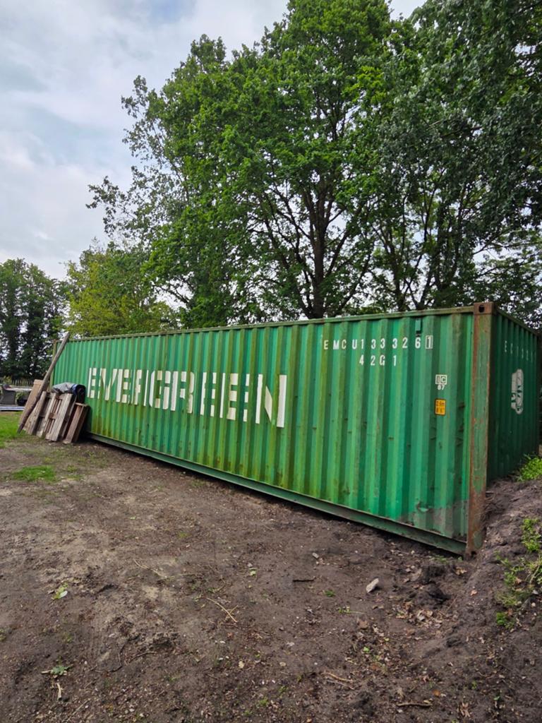 Zeecontainer 12m x 2.60m te koop (40ft), Zakelijke goederen, Machines en Bouw | Keten en Containers, Ophalen of Verzenden