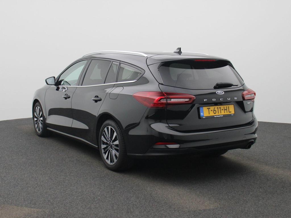 Ford Focus Wagon 1.0 EcoBoost Hybrid Titanium X | Automaat |, Auto's, 12 maanden, Gebruikt, Euro 6, Zwart