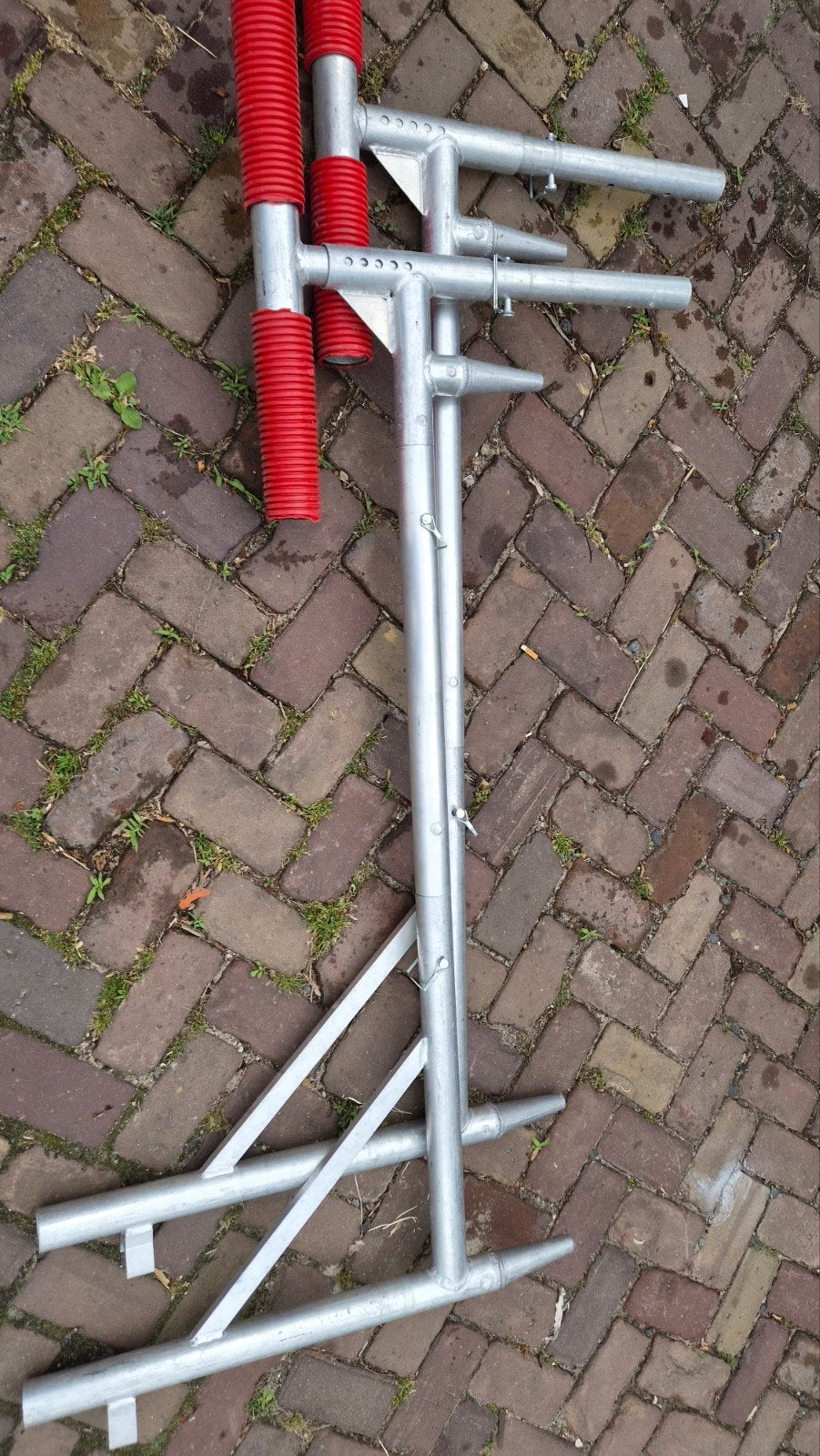 Te koop Uitwijkconsole europunt aansluiting, Doe-het-zelf en Verbouw, Steigers, Rolsteiger of Kamersteiger, 5 meter of hoger, Ophalen of Verzenden