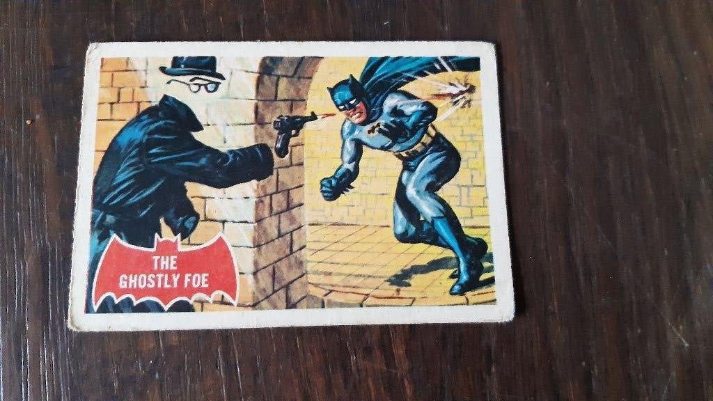 Batman plaatje / kaartje, Ophalen of Verzenden, Gebruikt, Tv, Foto of Kaart