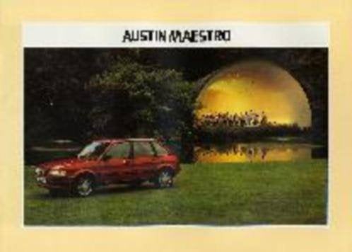 Austin Metro, Maestro of Montego brochure/auto folder '80-92, Ophalen of Verzenden, Overige merken