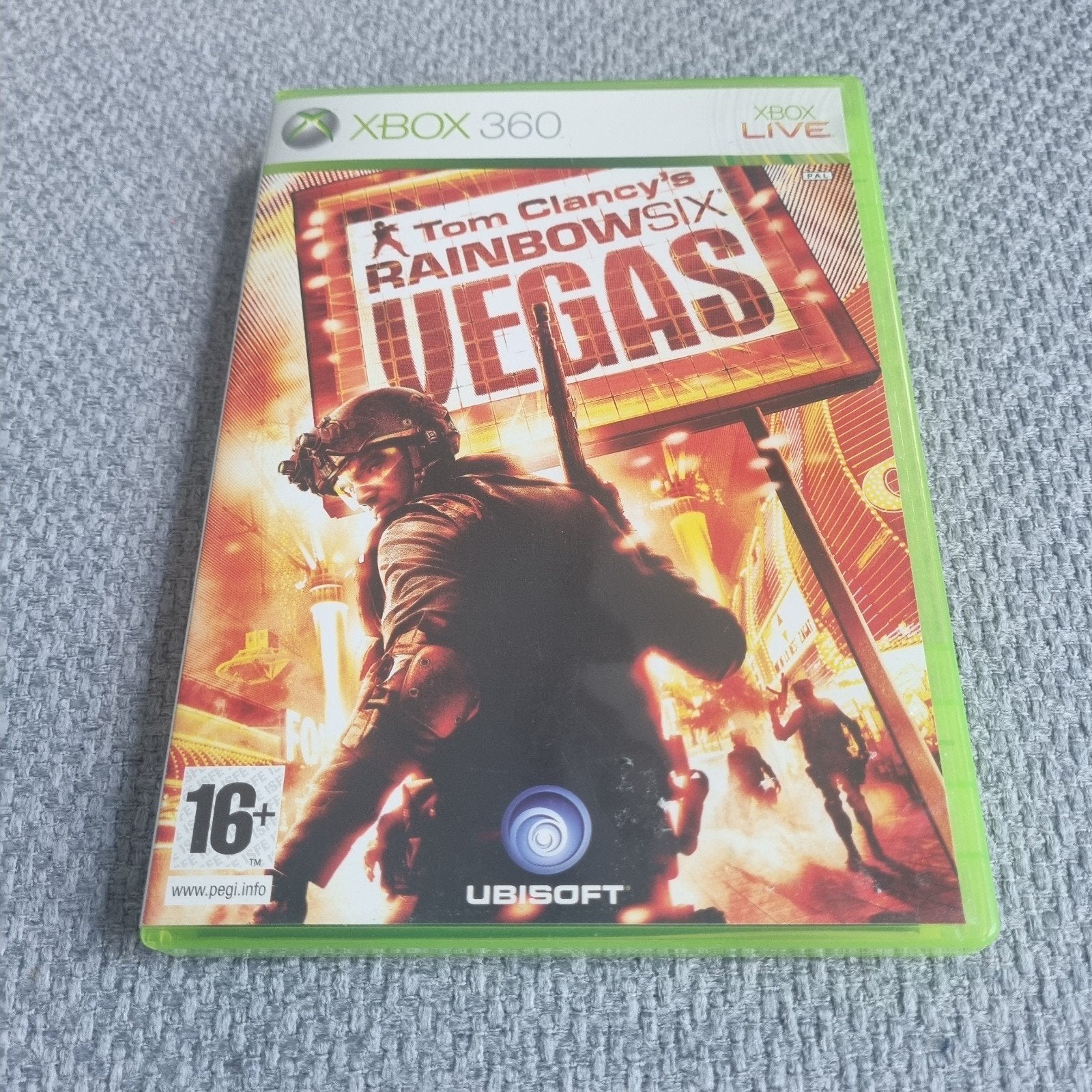 Xbox 360 tom clancy's rainbow six vegas, Gebruikt, Shooter, 1 speler, Ophalen of Verzenden