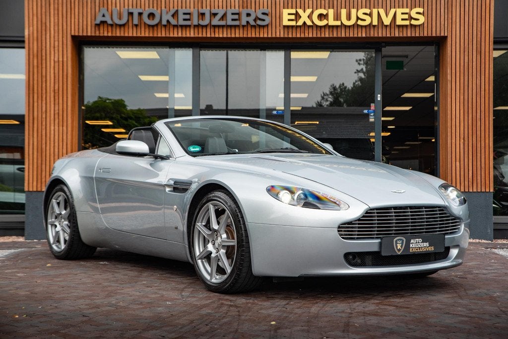 Aston Martin V8 Vantage Roadster 4.3 V8 Sportshift Youngtime, Auto's, Automaat, Achterwielaandrijving, Gebruikt, Cabriolet