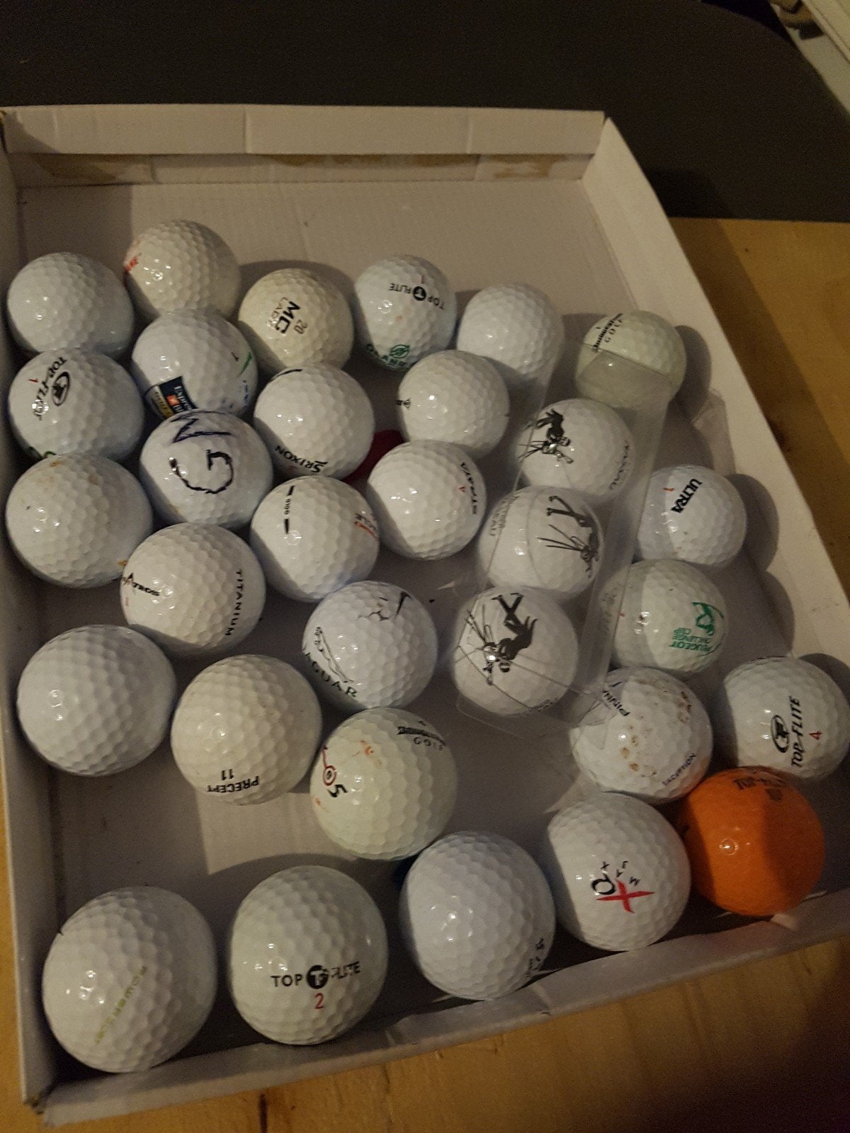 Diverse golfballen, Ophalen, Gebruikt, Bal(len), Overige merken