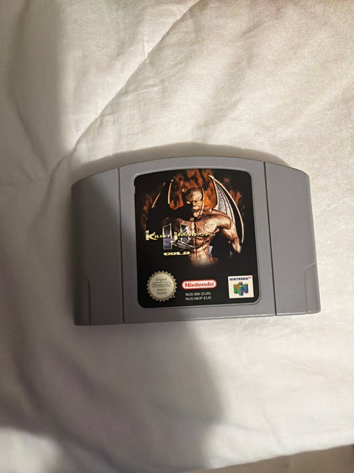 Kull Gold Nintendo 64 N64 Game Cartridge, Avontuur en Actie, Gebruikt, 1 speler, Ophalen of Verzenden