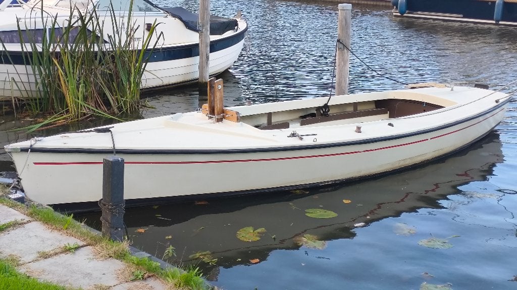 Valk open zeilboot polyvalk, Ophalen, Gebruikt, Anker, Polyester