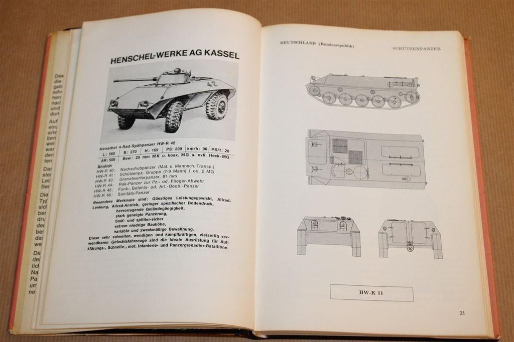 Panzerboek — Duitse Tanks & Pantservoertuigen 1964 [DE], Ophalen of Verzenden, Tweede Wereldoorlog, Gelezen, Overige onderwerpen