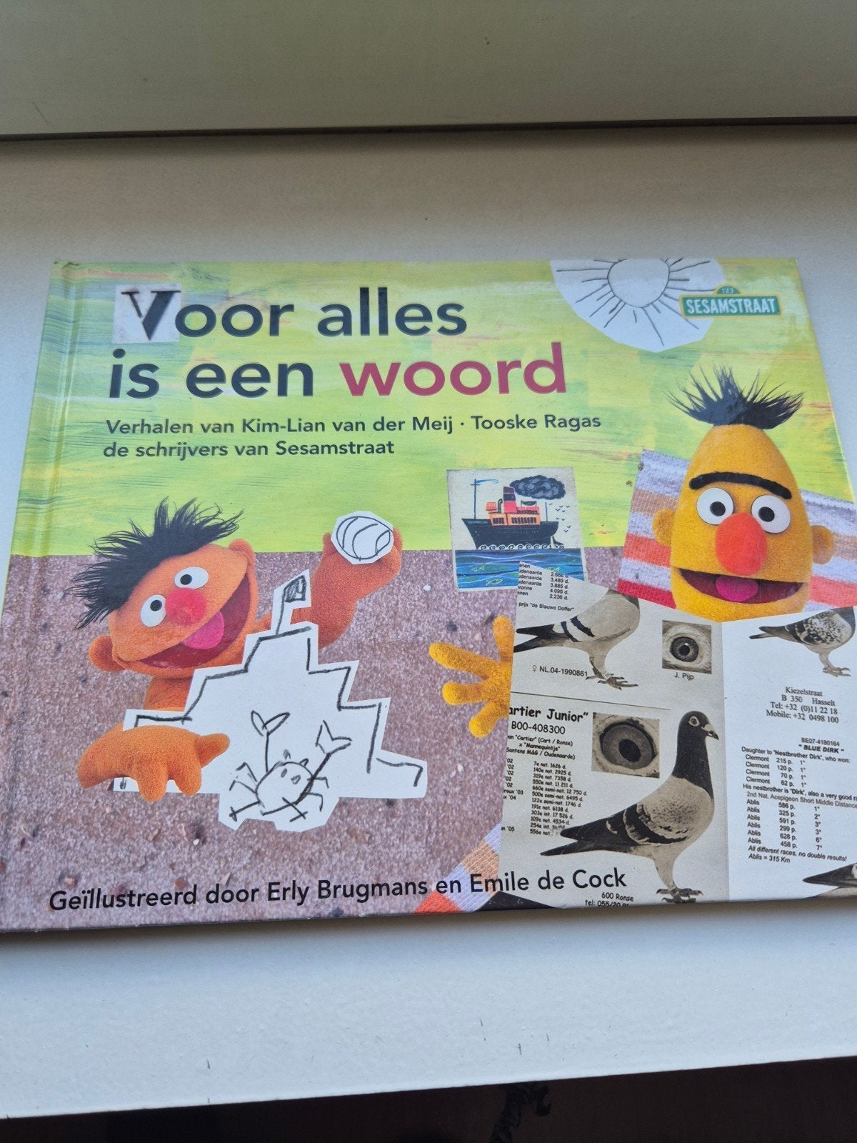 Voor alles is een woord - Sesamstraat kinderboek, Ophalen of Verzenden, Zo goed als nieuw, Kim-Lian van der Meij, Tooske Ragas