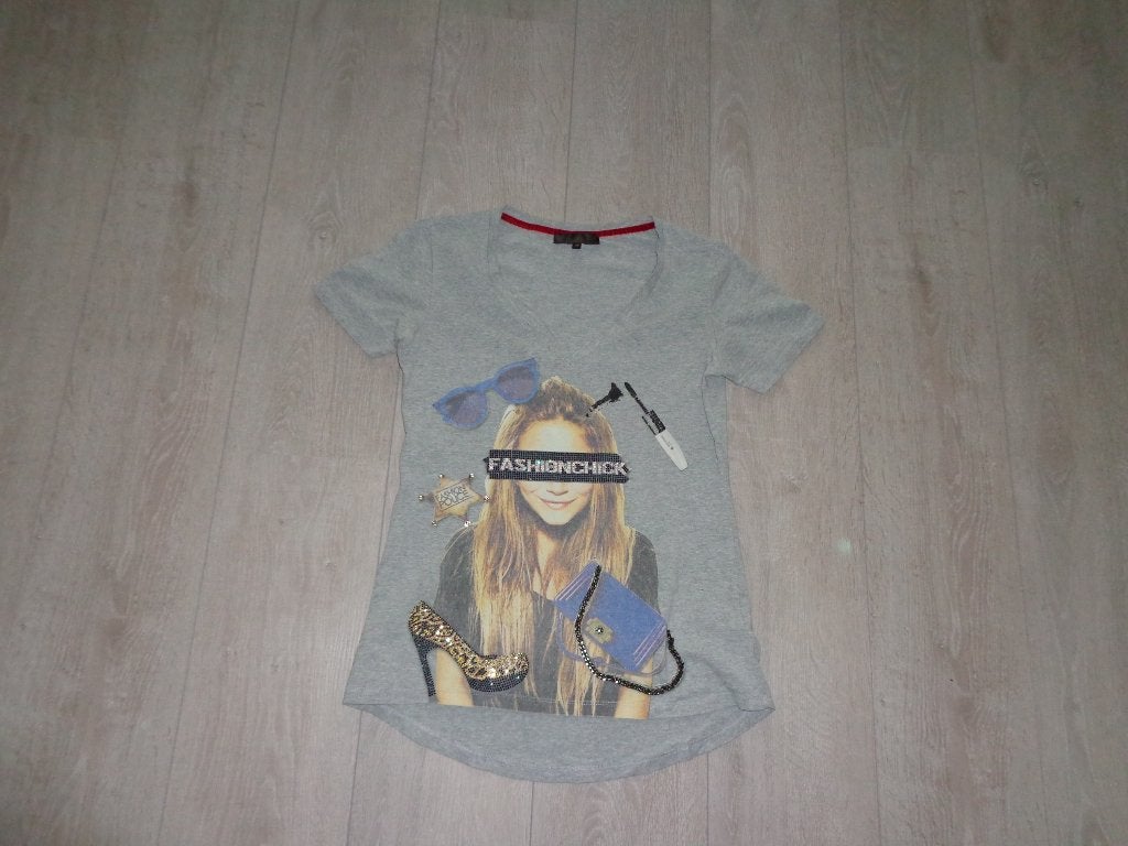 damest-shirt van Glitz & Glam, maat M, Kleding | Dames, Ophalen of Verzenden, Gedragen, Maat 38/40 (M), Korte mouw
