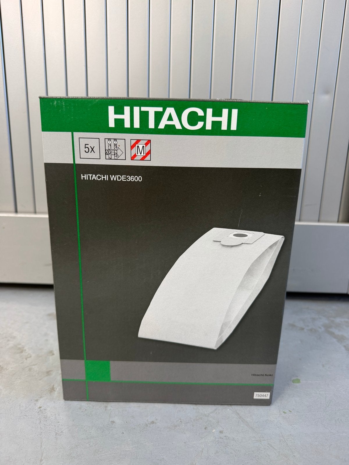 Hitachi WDE3600 Papieren Filterzakken (5 stuks), Witgoed en Apparatuur, Overige typen, Nieuw, Ophalen, Stofzak